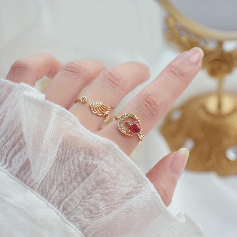 [sample ] Cupid's Arrow Ring Set