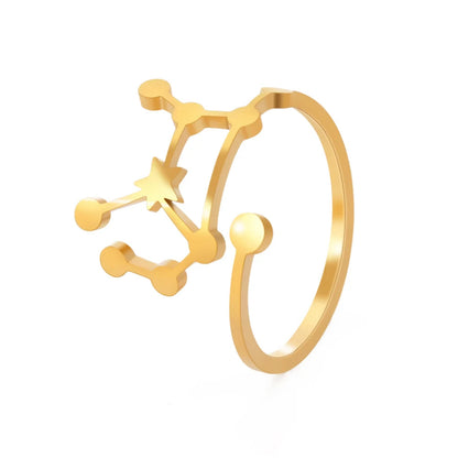 Zodiac Star Sign Rings