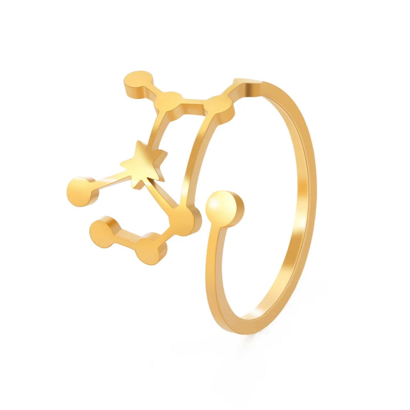 Zodiac Star Sign Rings