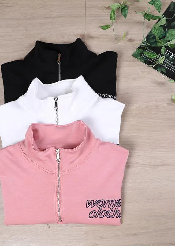 Patchwork Spring Organic Shirts Black Tops