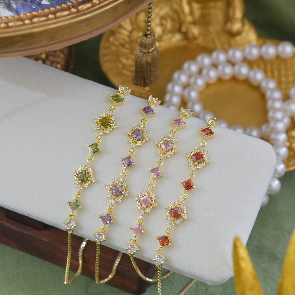 Daphne Bracelet in Purple