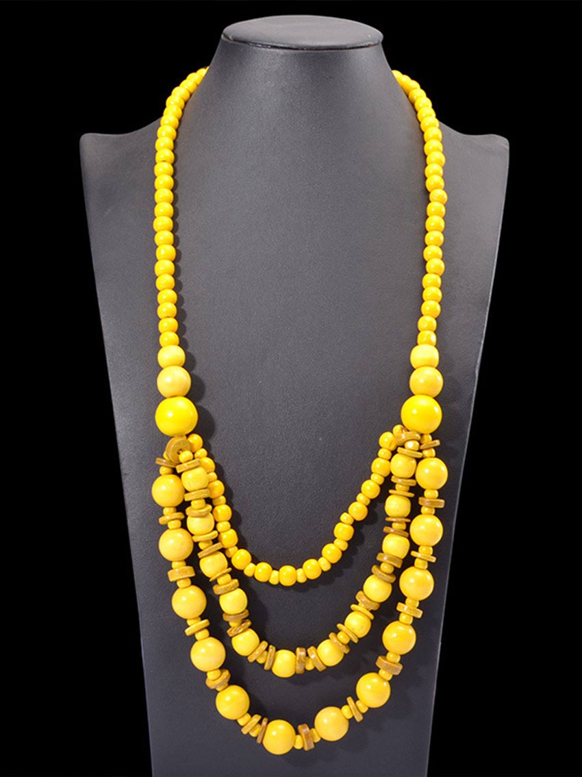 Beaded Long Necklace