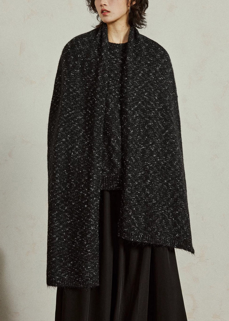 New Black Bow Cozy Woolen Knit Sweaters Winter
