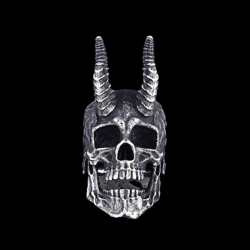 Deal With the Devil Skull Ring