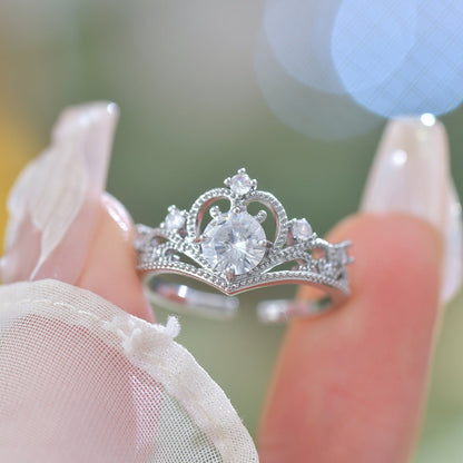 Diamond Tiara Ring Set