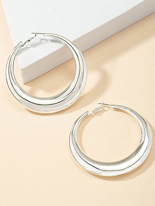 Geometric Color Earrings Accessories