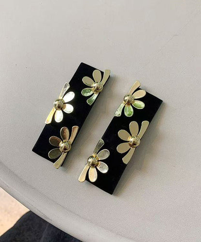 Chinese Style Black Metal Hairpin