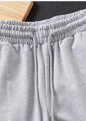 Loose Spring Wild Pants Clothing Light Gray Gifts Elastic Waist Pants