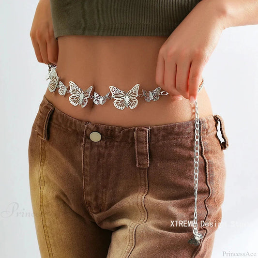Synonyms Leather Butterfly Belt