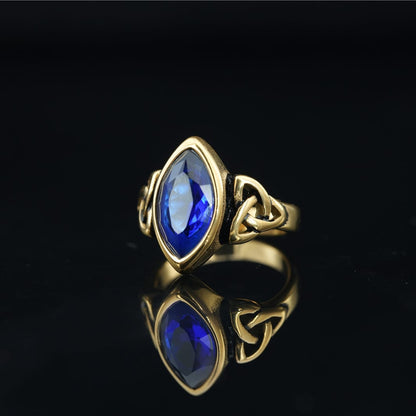 Triquetra's Black Onyx Guardian Ring