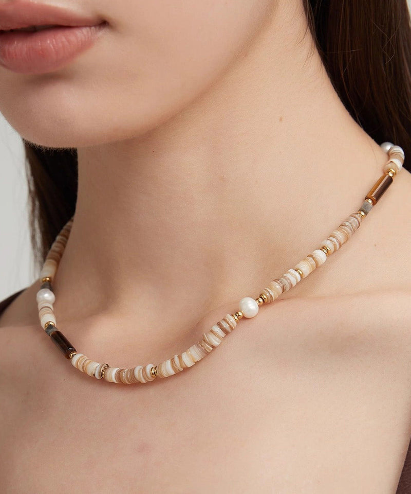 Original Design Pearl Natural Stone Bead Necklace