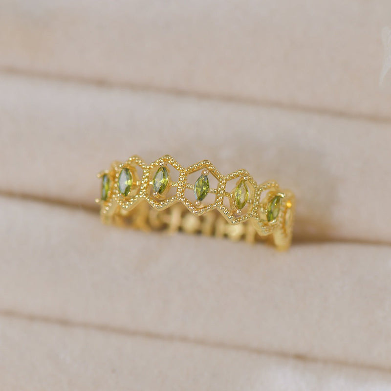 Elowen Marquise Band Ring