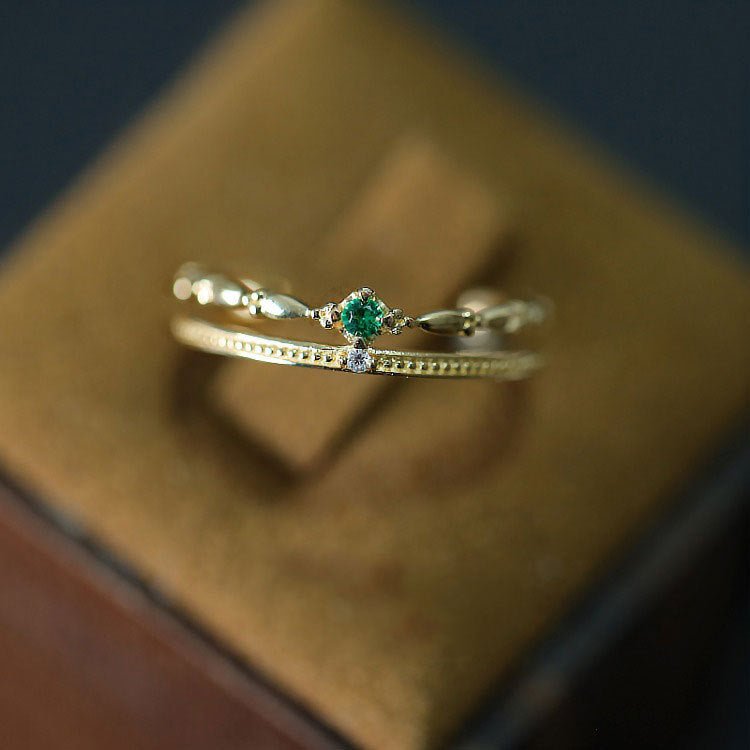 [] Lilian Emerald Ring