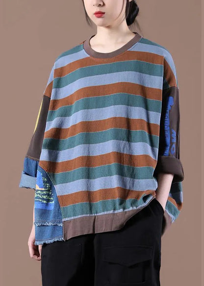 New Striped Knee Spring Tops