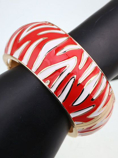 Geometric Zebra-stripe Bracelet Accessories