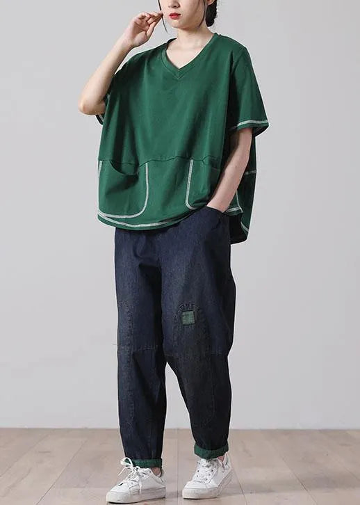 Chocolate Pockets Cotton Short Sleeve Tee