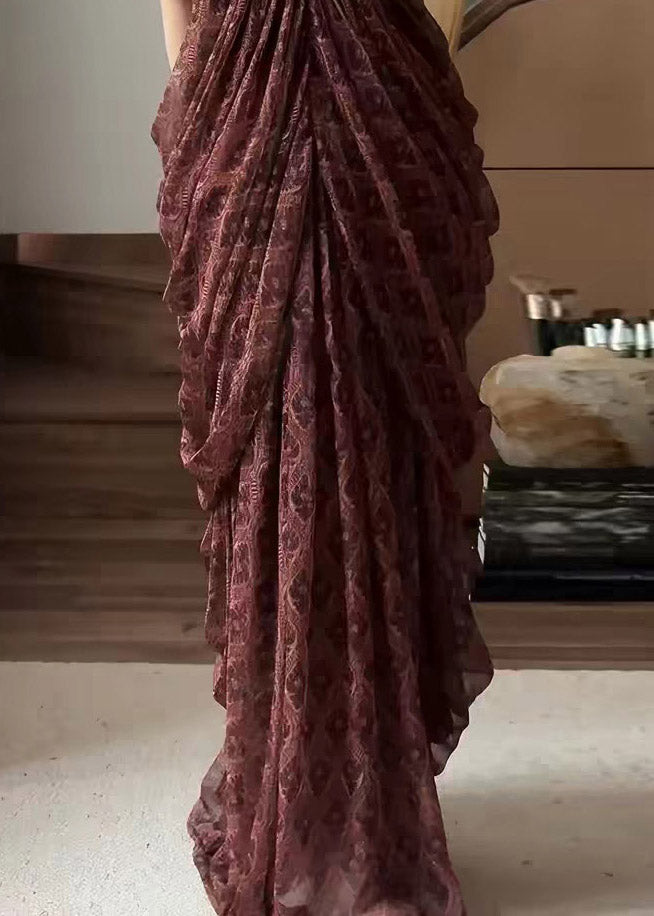 V Neck Top and a Line Skirts Two Pieces Set Summer