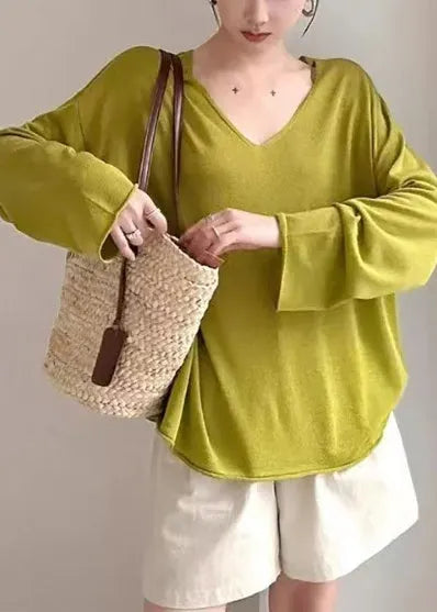 Simple Navy Oversized Cotton Upf 50+ Top Fall