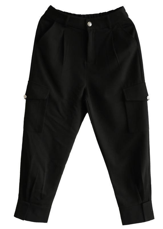 Chocolate Pockets Patchwork Cotton Pants