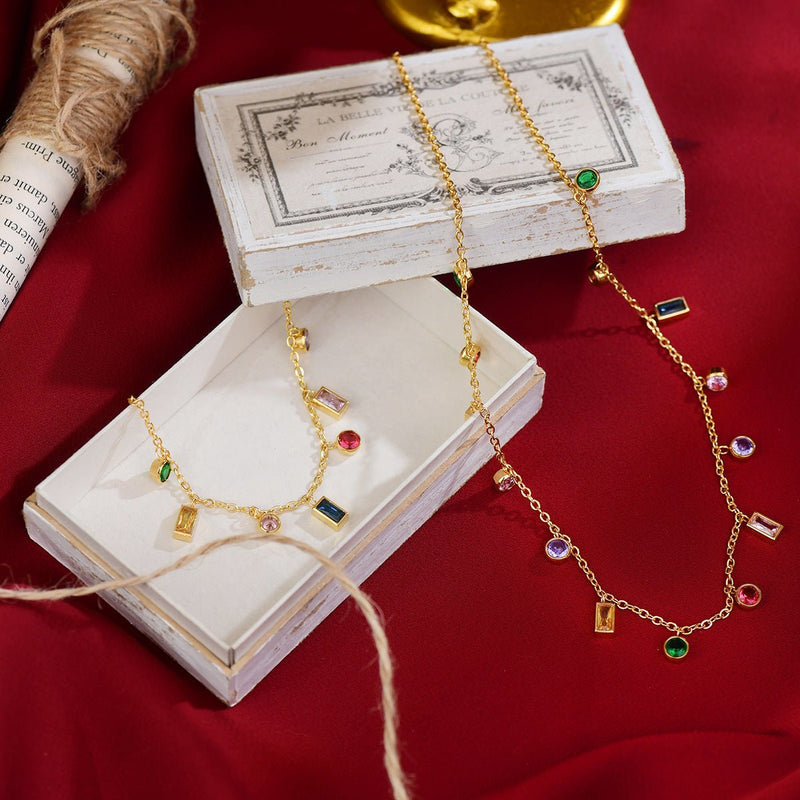 Festive Gem Collection (necklace/bracelet)