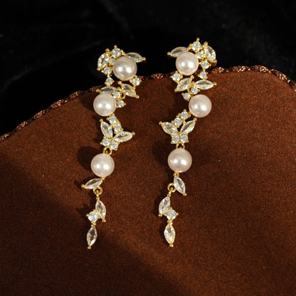 Floraison Pearl Earrings