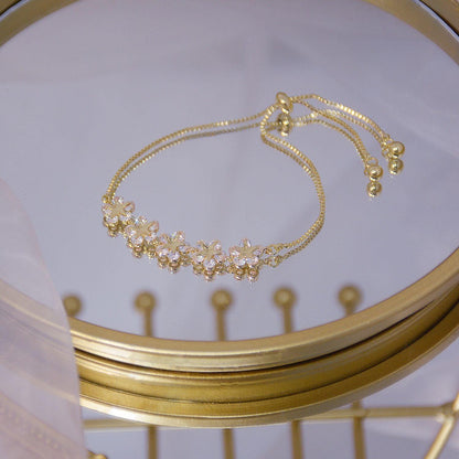 Andrea Flower Bracelet
