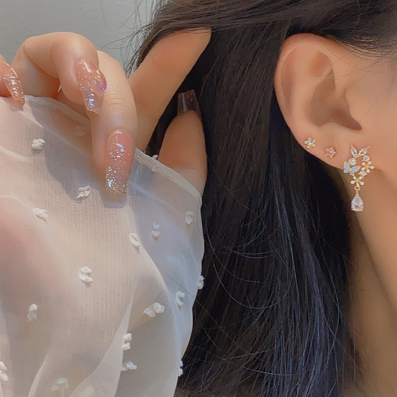 Melissa Flower Butterfly Earrings