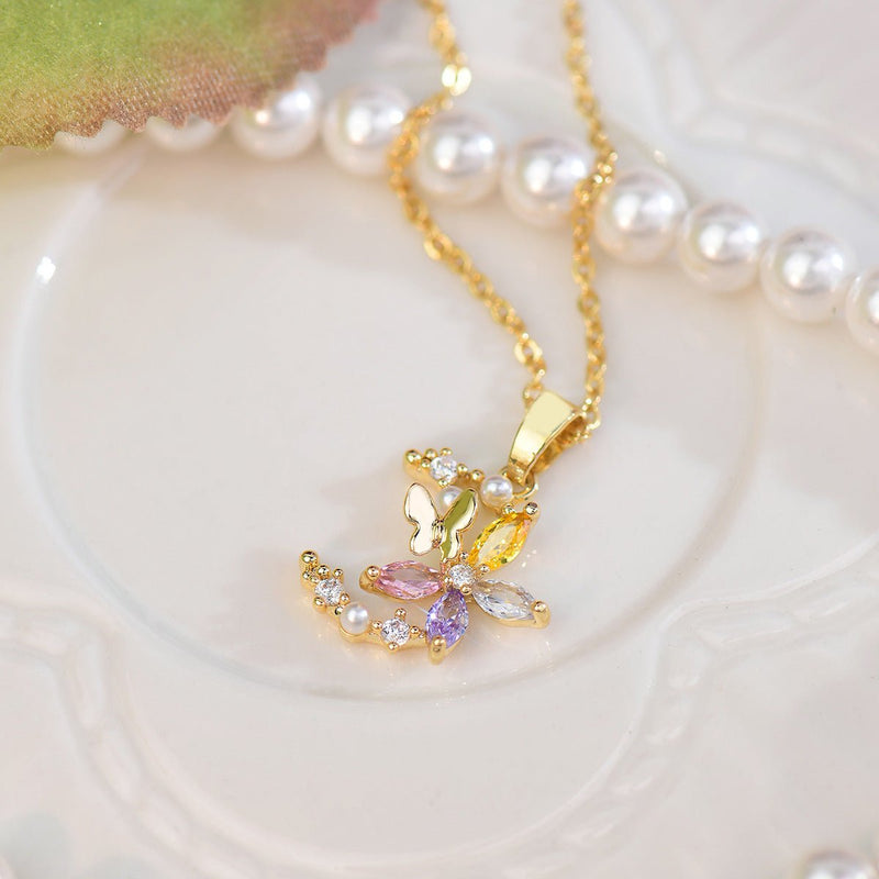 Flower Moon Necklace