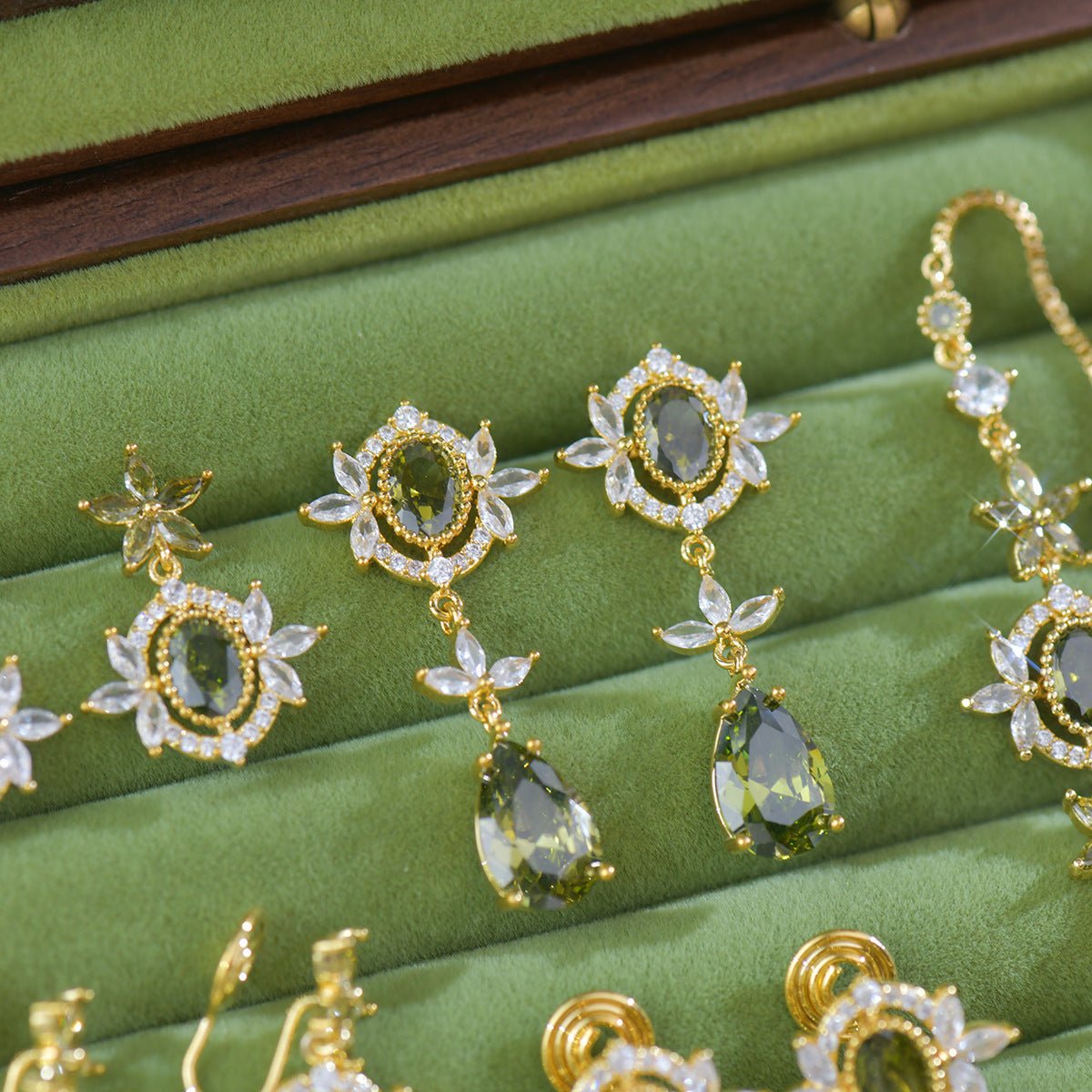 Garden of Eden Drop Earrings