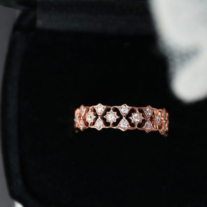 Gilded Filigree Ring
