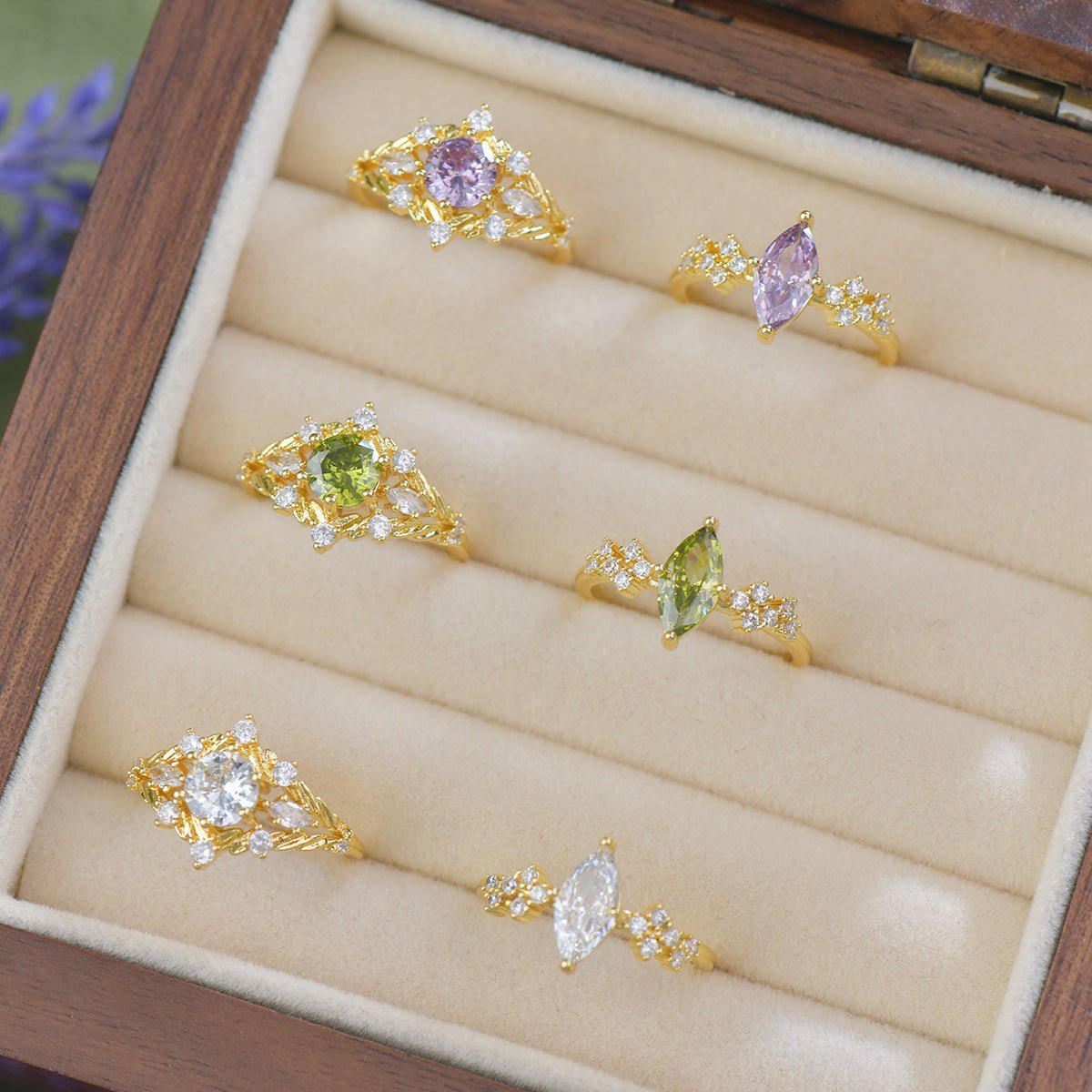 Gilded Sonata Ring