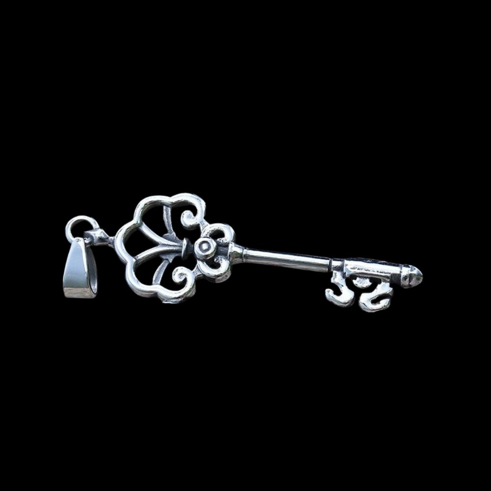 Gothic Antique Key Pendant