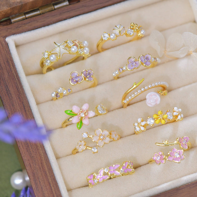 Haru Cherry Blossom Ring