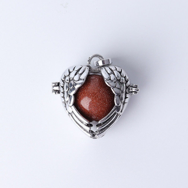 Heart Shape Crystal Pendant | Spiritual Healing Necklace