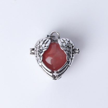 Heart Shape Crystal Pendant | Spiritual Healing Necklace