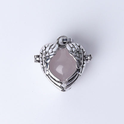 Heart Shape Crystal Pendant | Spiritual Healing Necklace