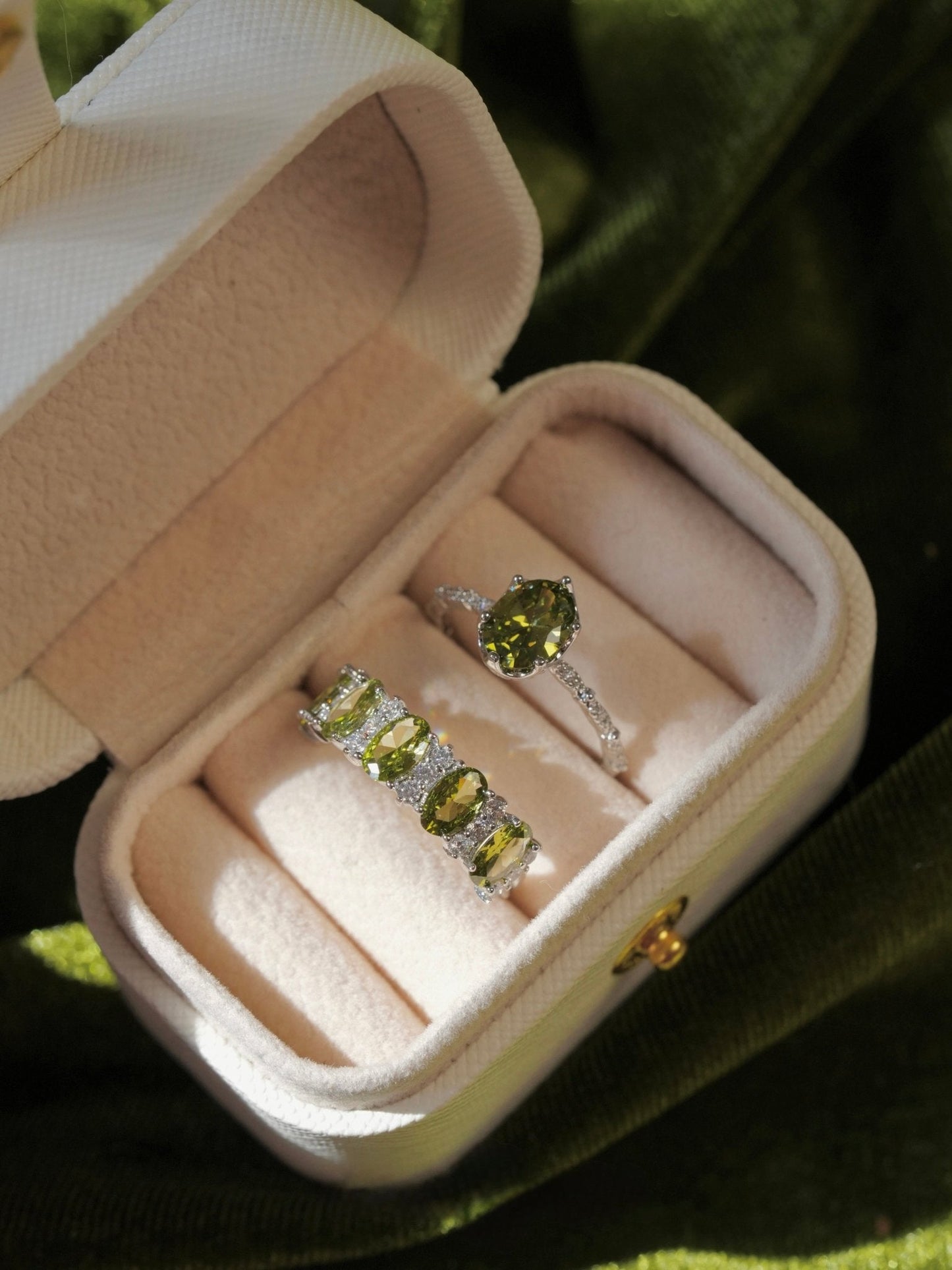 Imperial Peridot Ring