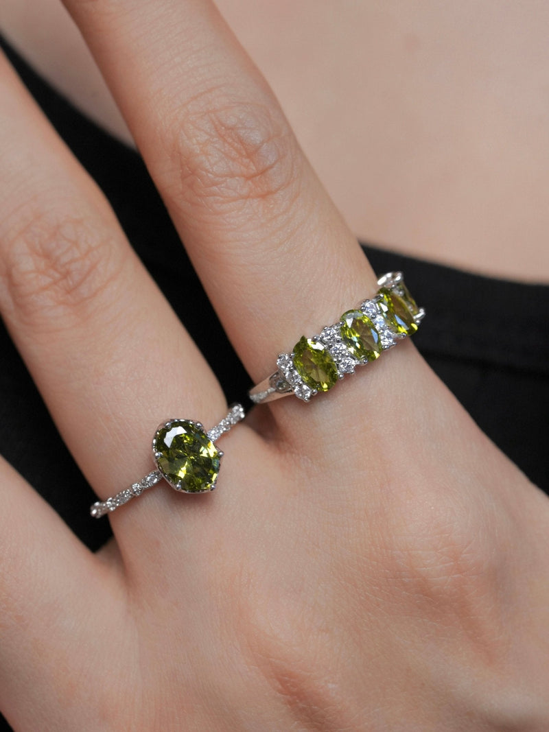 Imperial Peridot Ring