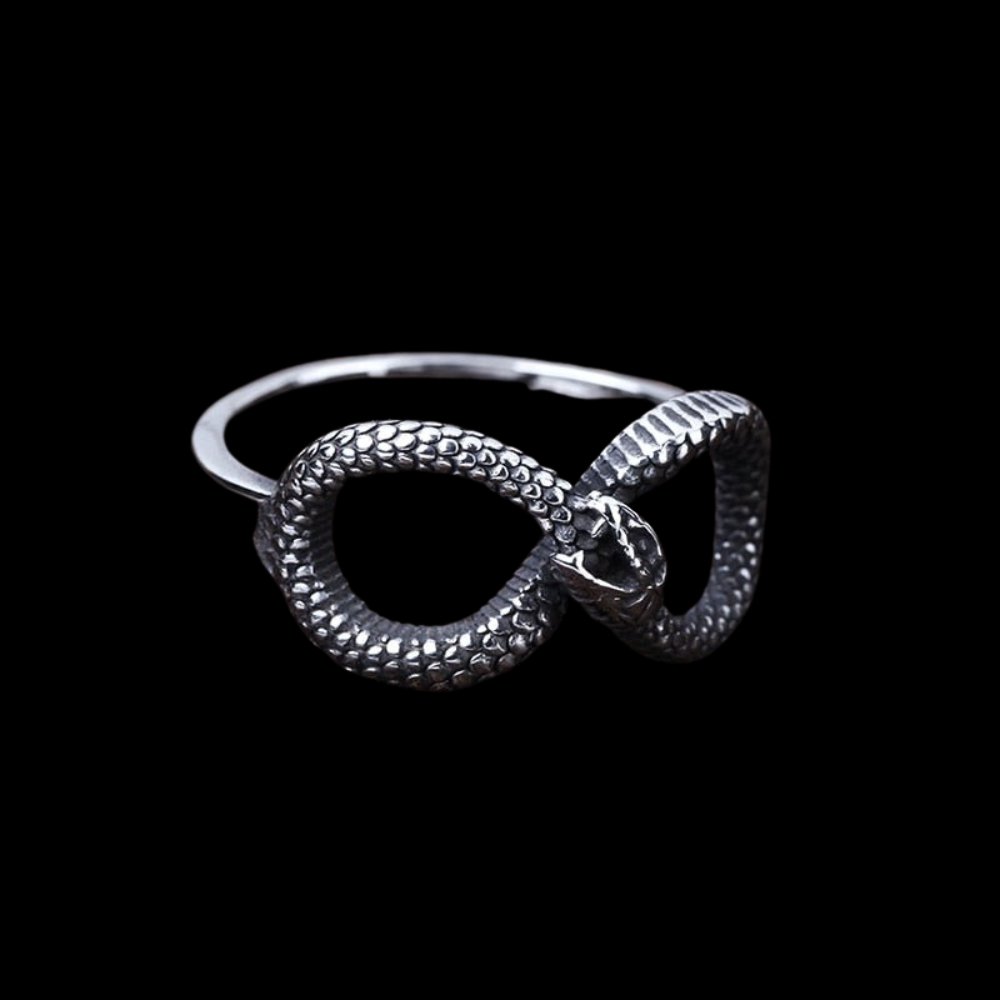 Infinity Snake Ring