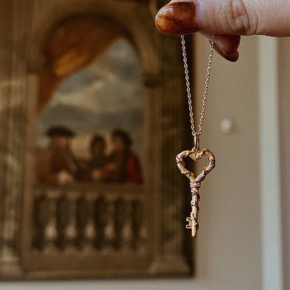Key to True Love Necklace