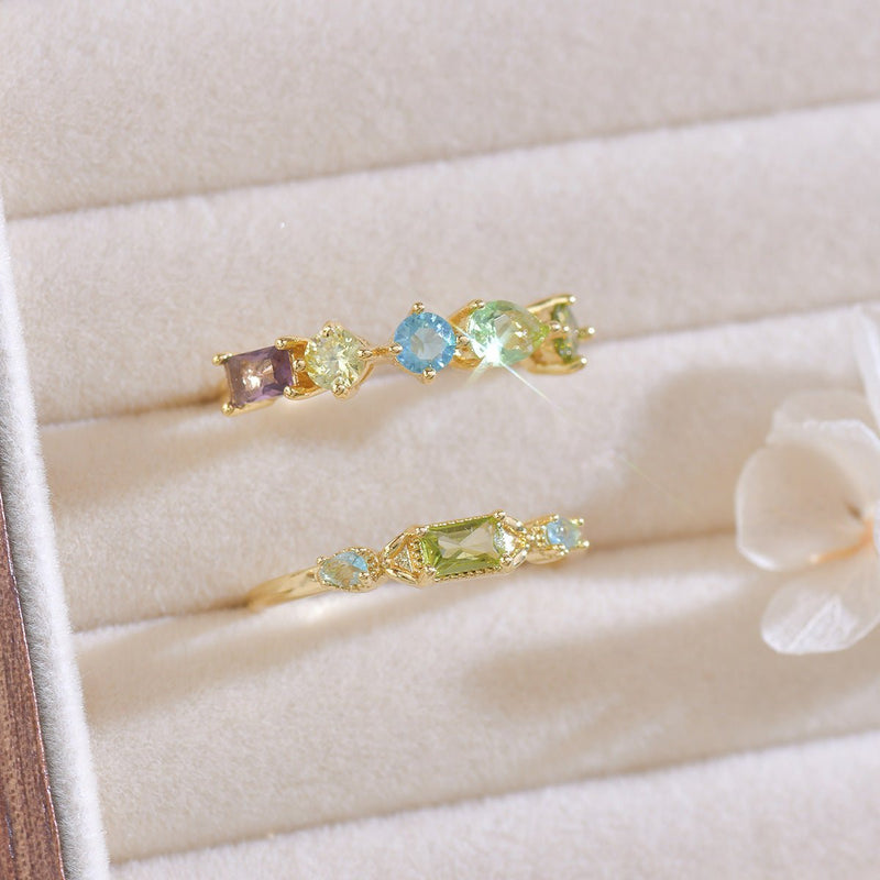 Klara Multi Gemstone Ring
