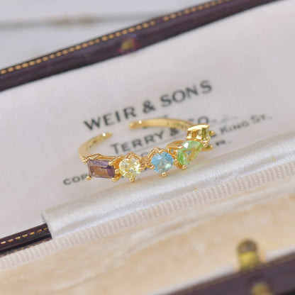 Klara Multi Gemstone Ring