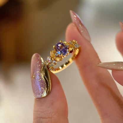 Lavender Rococo Ring