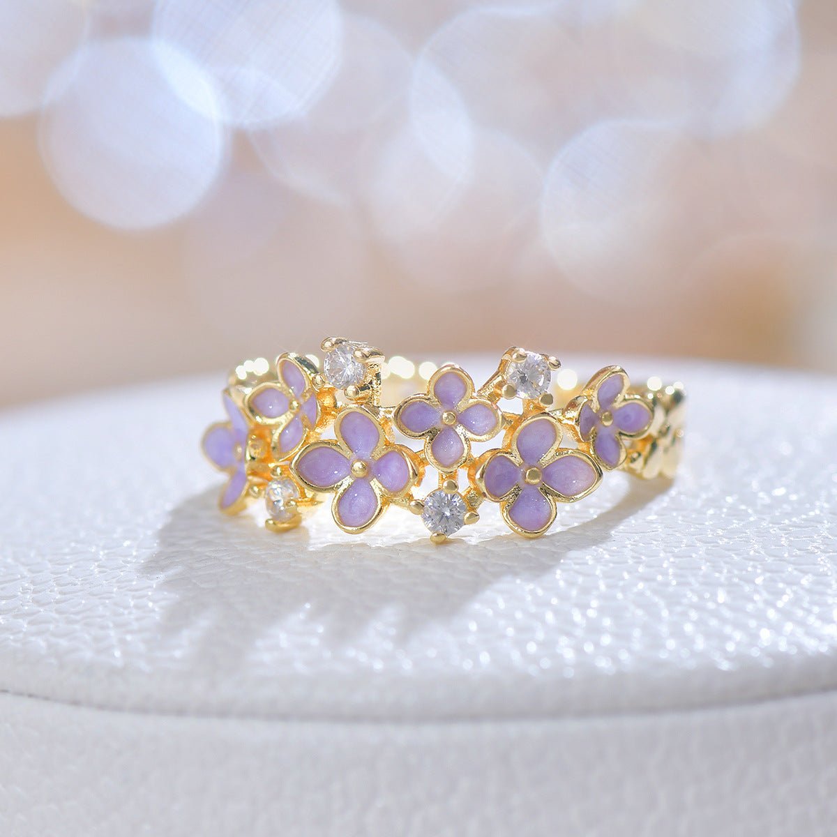 Lilac Blossom Ring