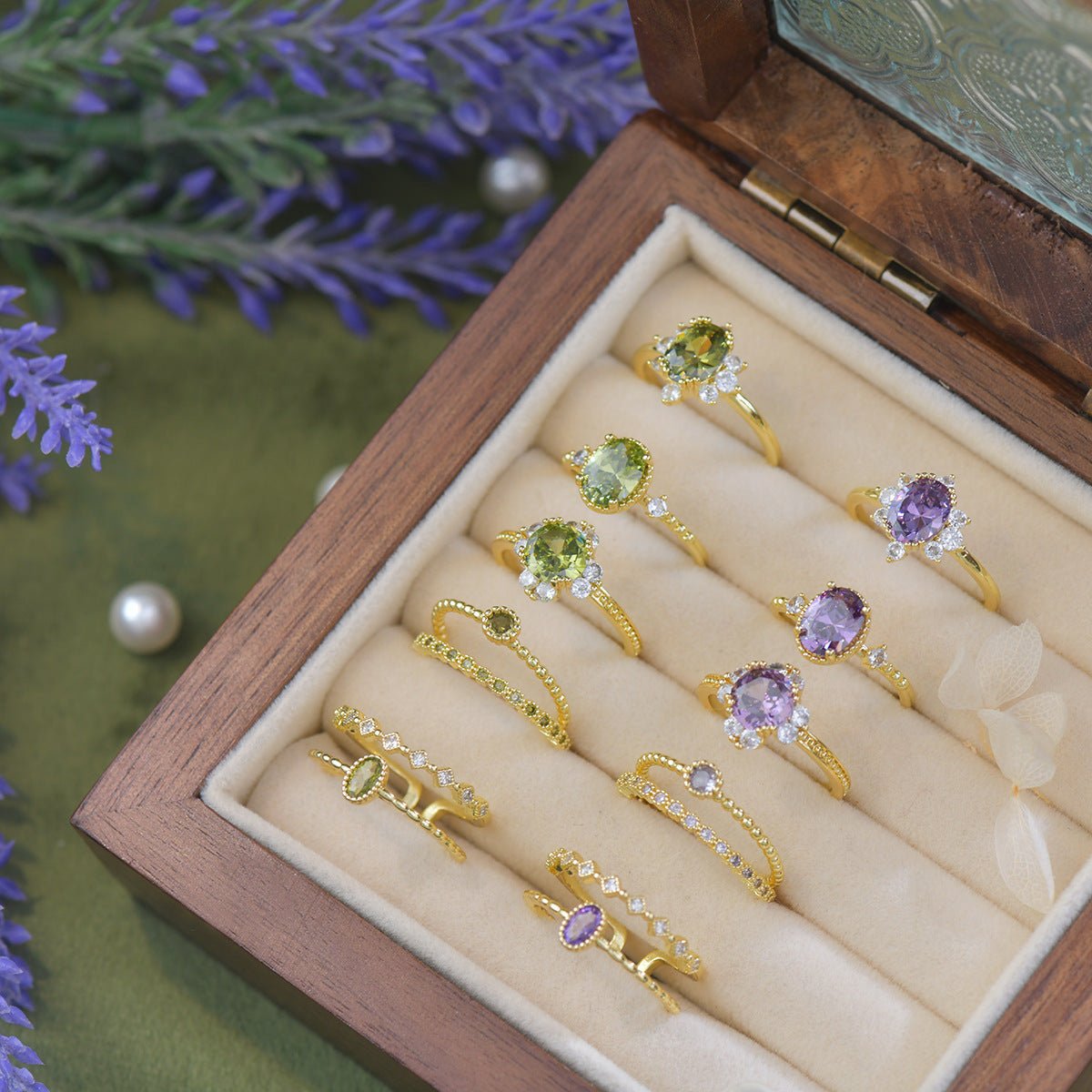 Lilac Lullaby Ring