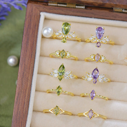 Lilac Whisper Ring