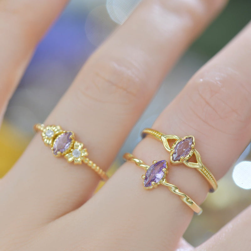 Lilac Whisper Ring