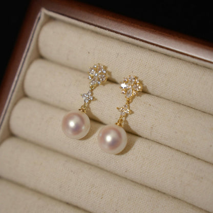 Luna Belle Pearl Earrings