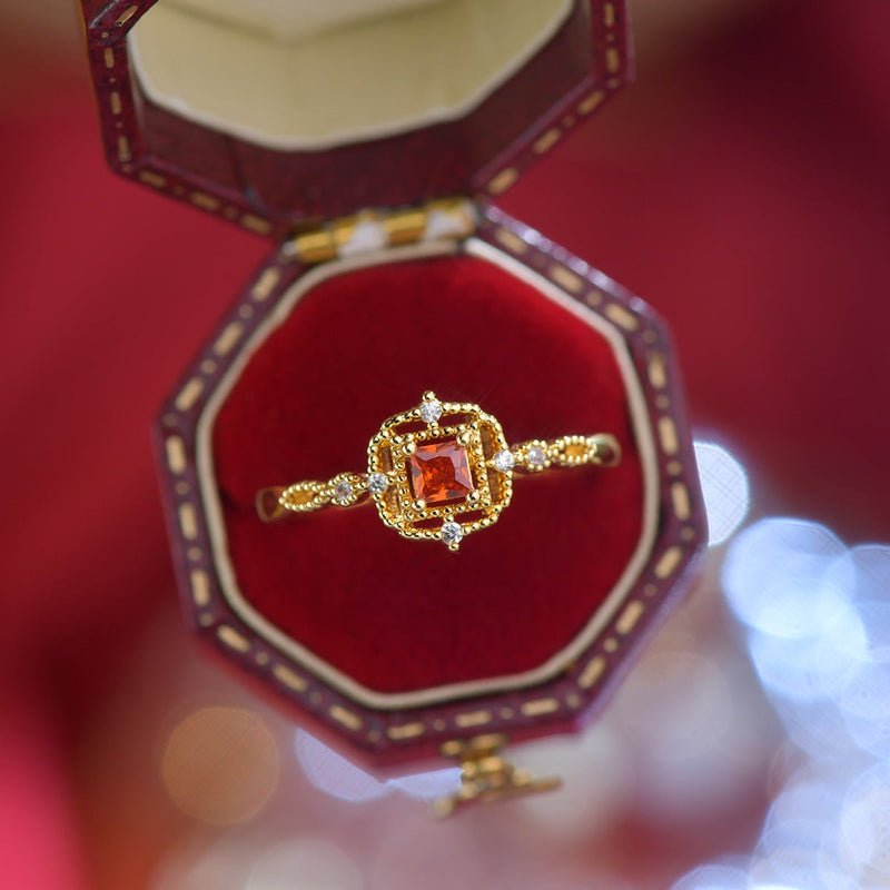 Lustre Ruby Ring