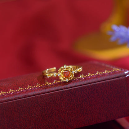 Lustre Ruby Ring